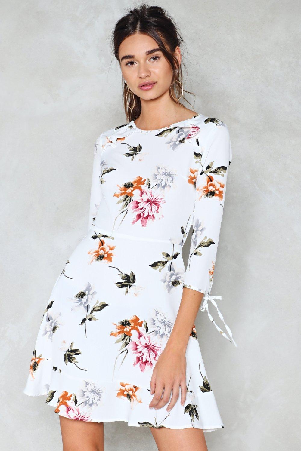 Suddenly Last Summer Floral Dress