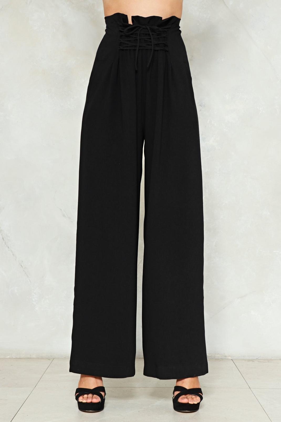 Take Its Corset Wide-Leg Pants | Nasty Gal