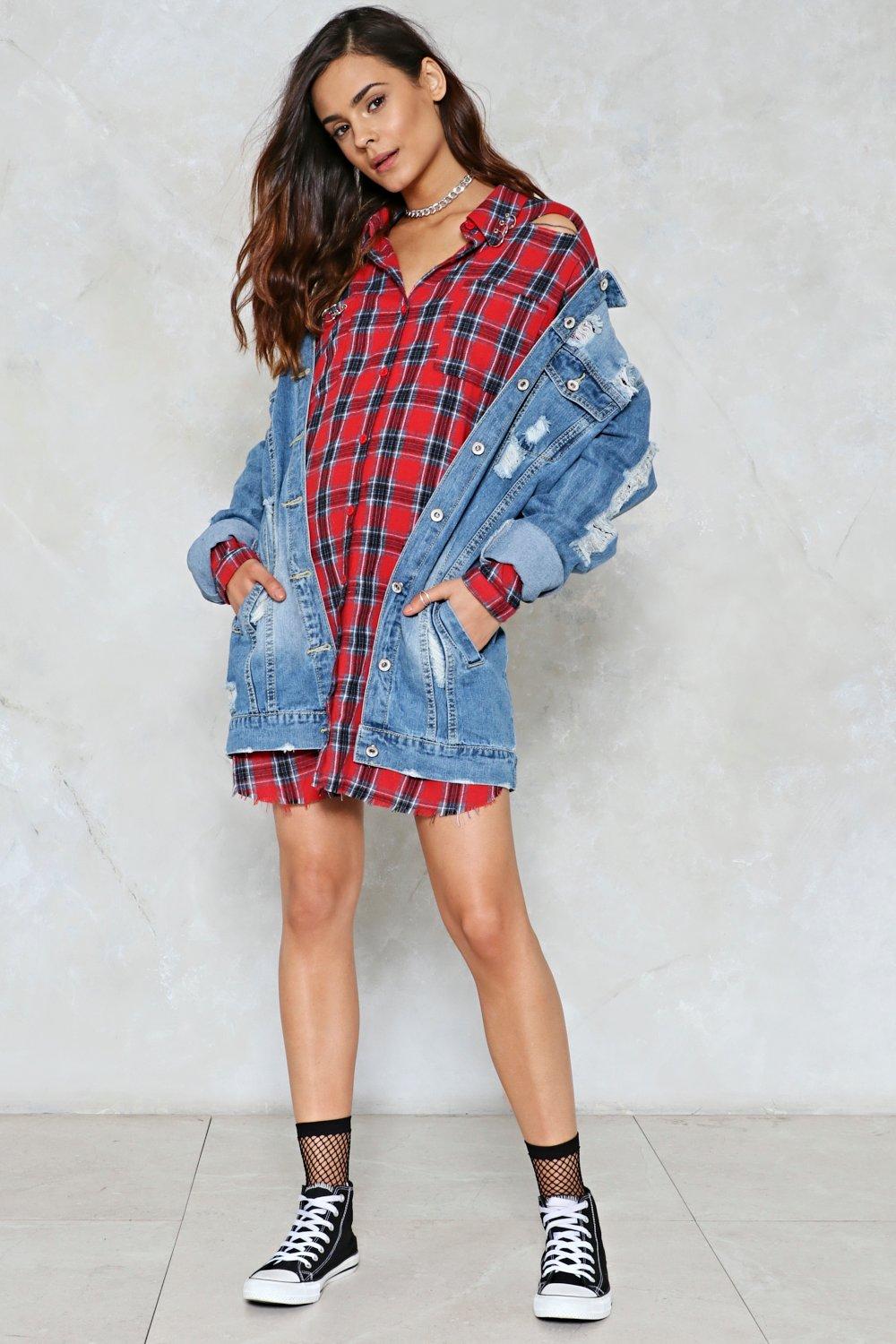 Extreme distressed cheap denim jacket