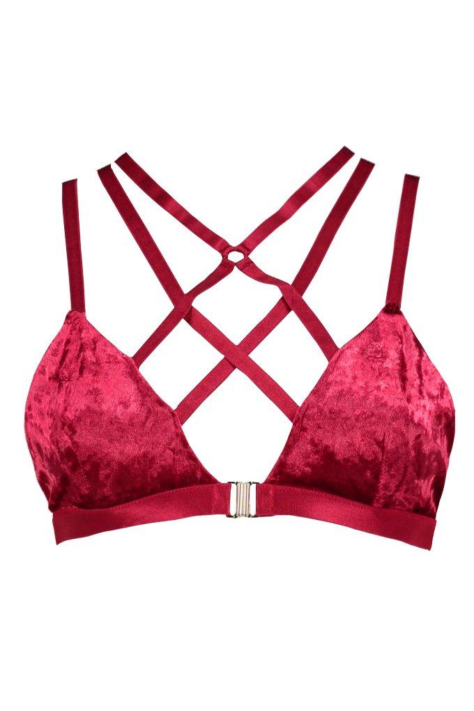 Every Breath You Take Velvet Bralette