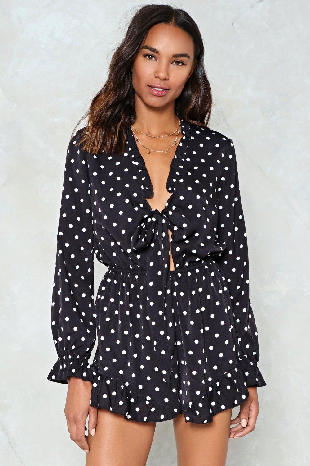 nasty gal polka dot