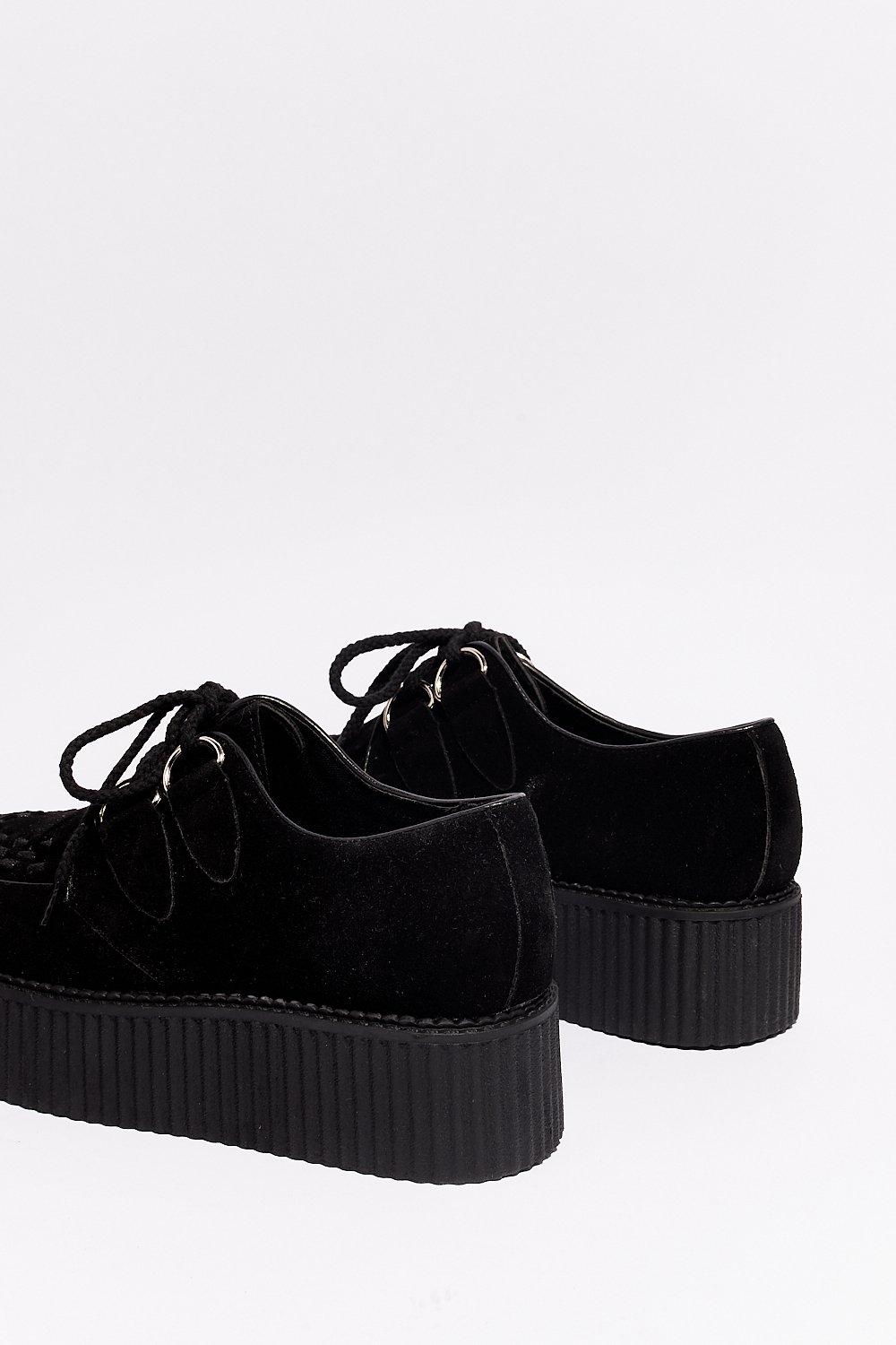 Womens hot sale creeper shoes