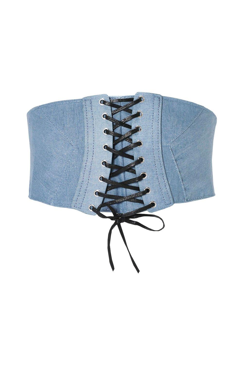 Code Blue Denim Corset Belt