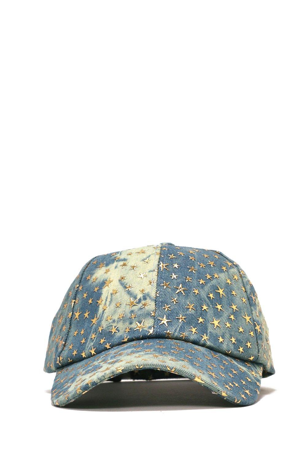 Bleached sales baseball cap