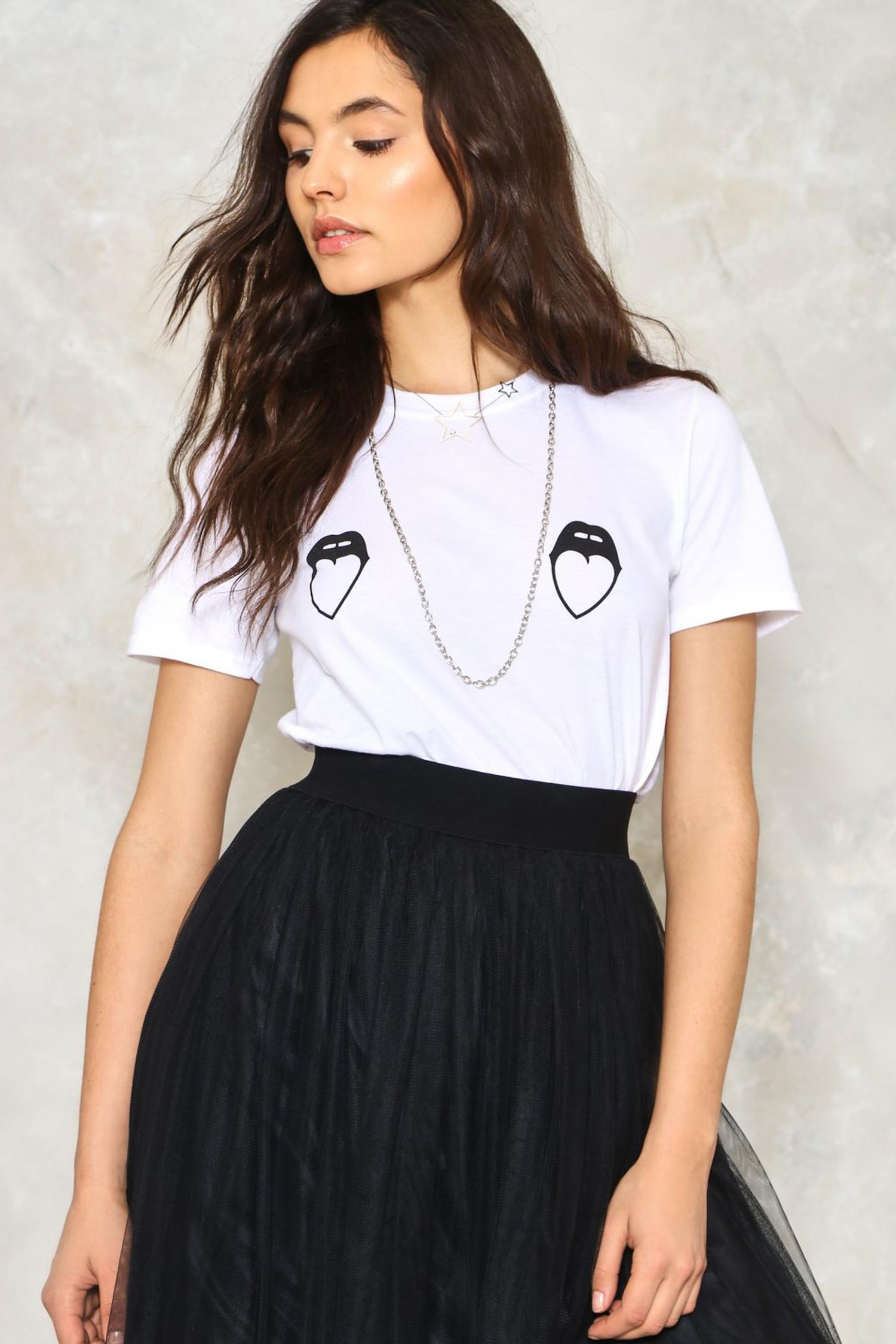 Mouth Off Tee | Nasty Gal