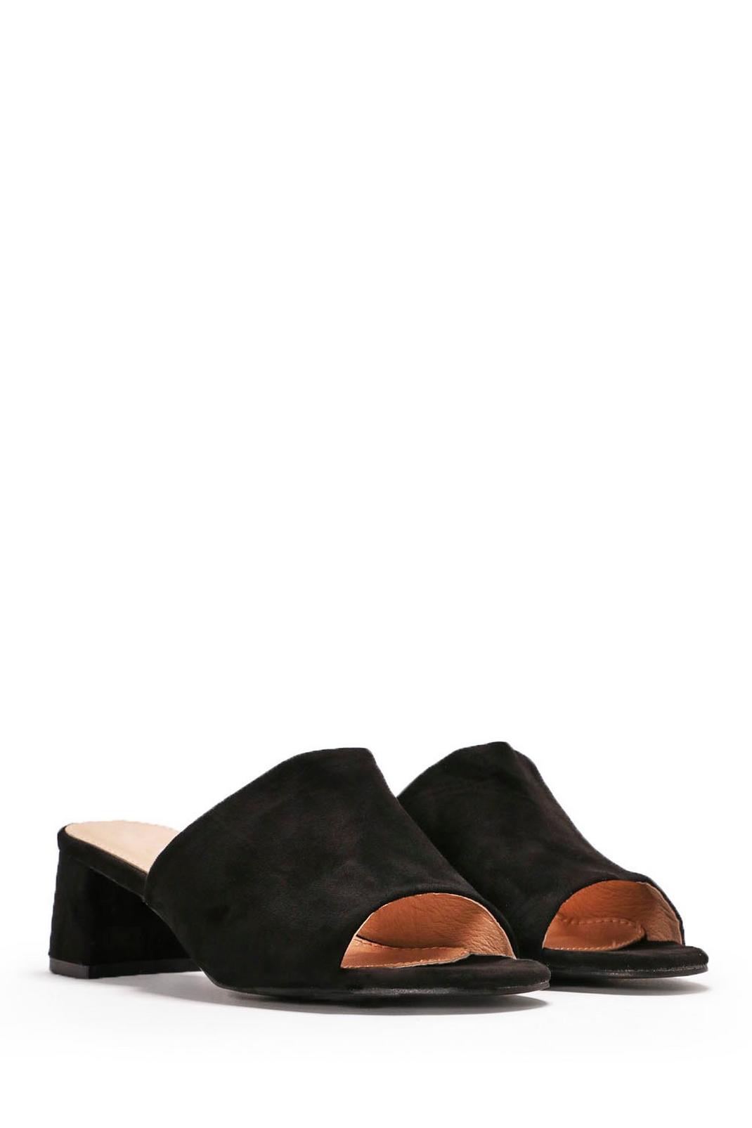 Stay Free Faux Suede Mule image number 1