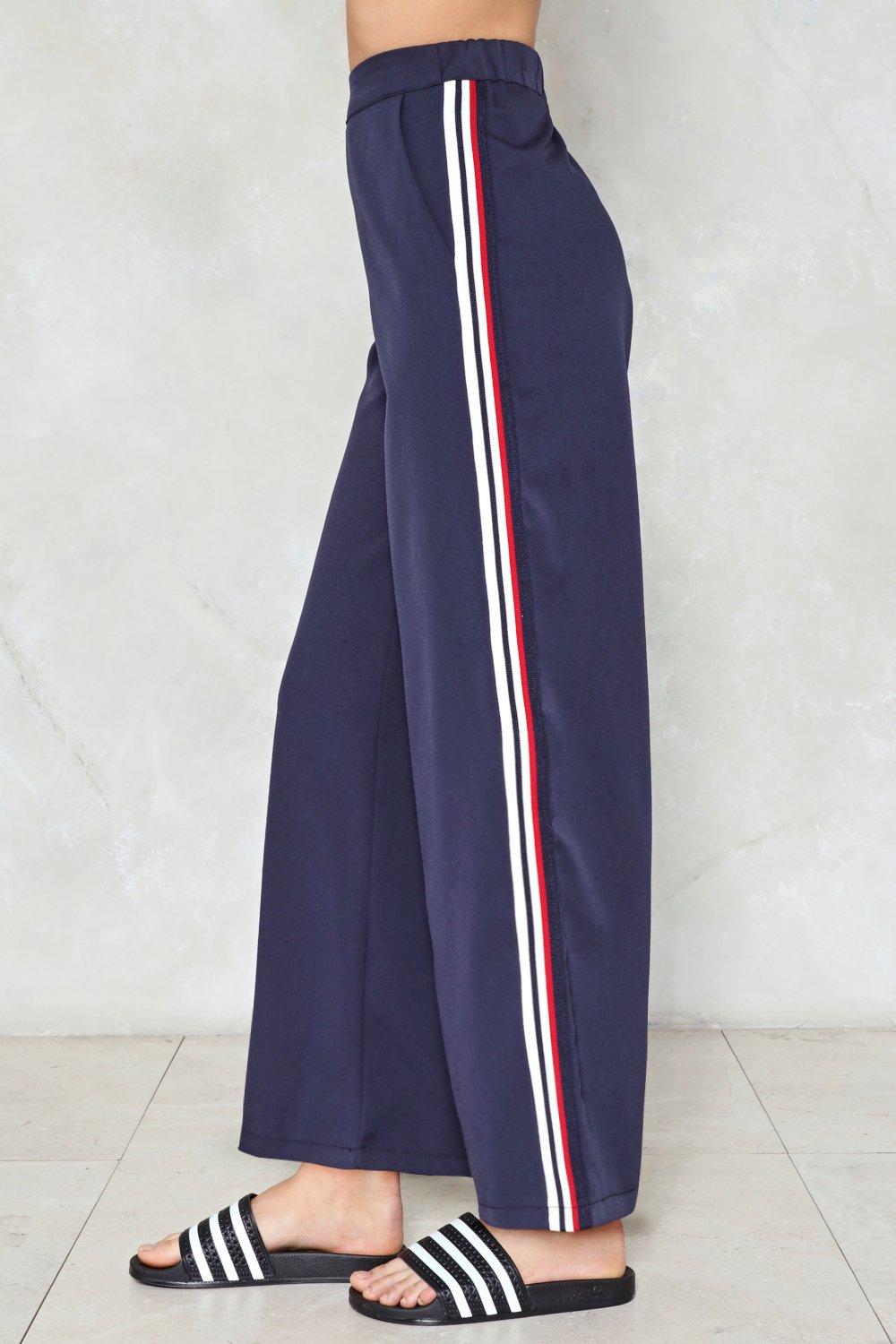 side stripe pant