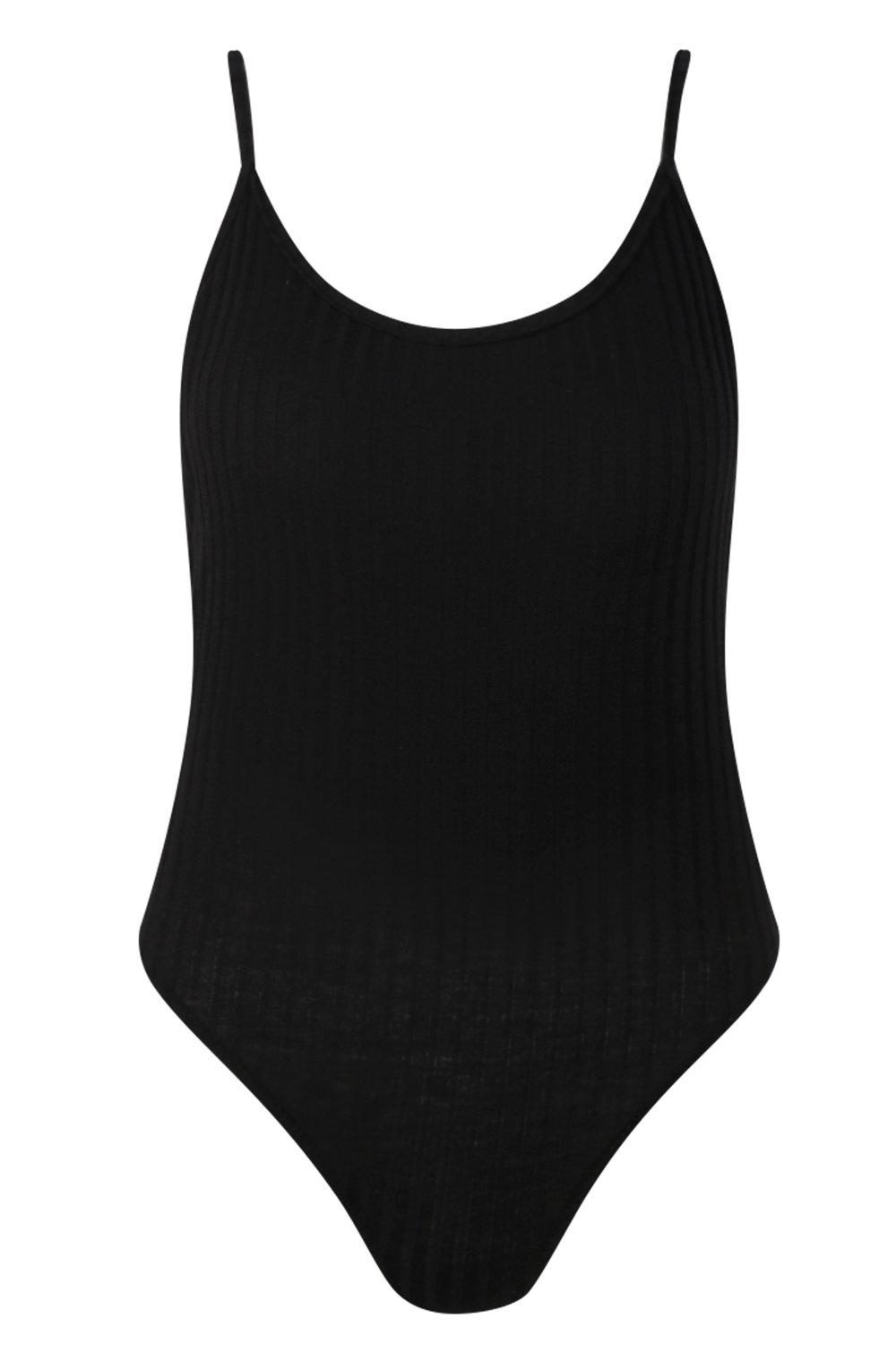 Varick Built-In Bra Ribbed Bodysuit