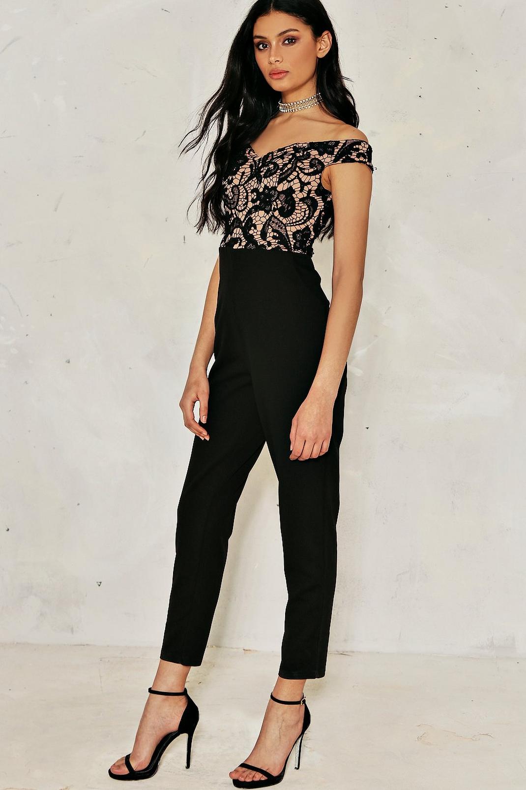 Molly Lace Jumpsuit | Nasty Gal