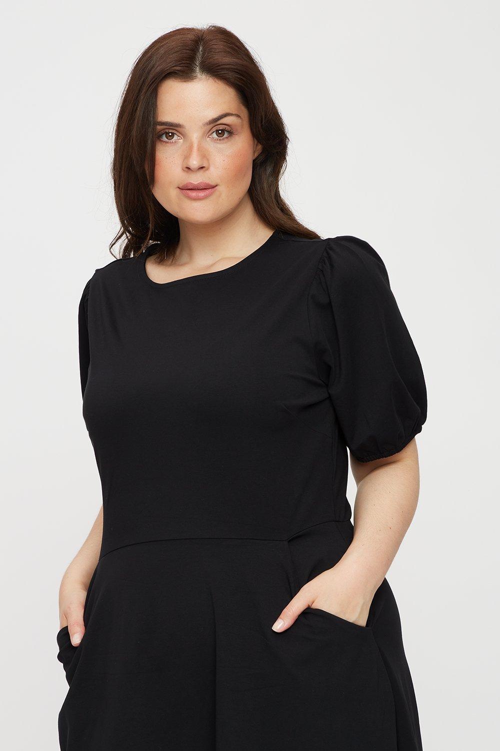 dorothy perkins black t shirt dress