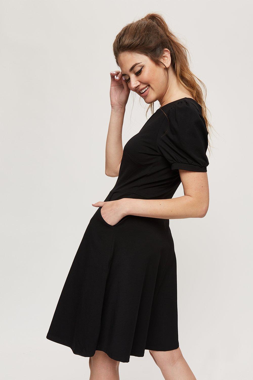 dorothy perkins black t shirt dress