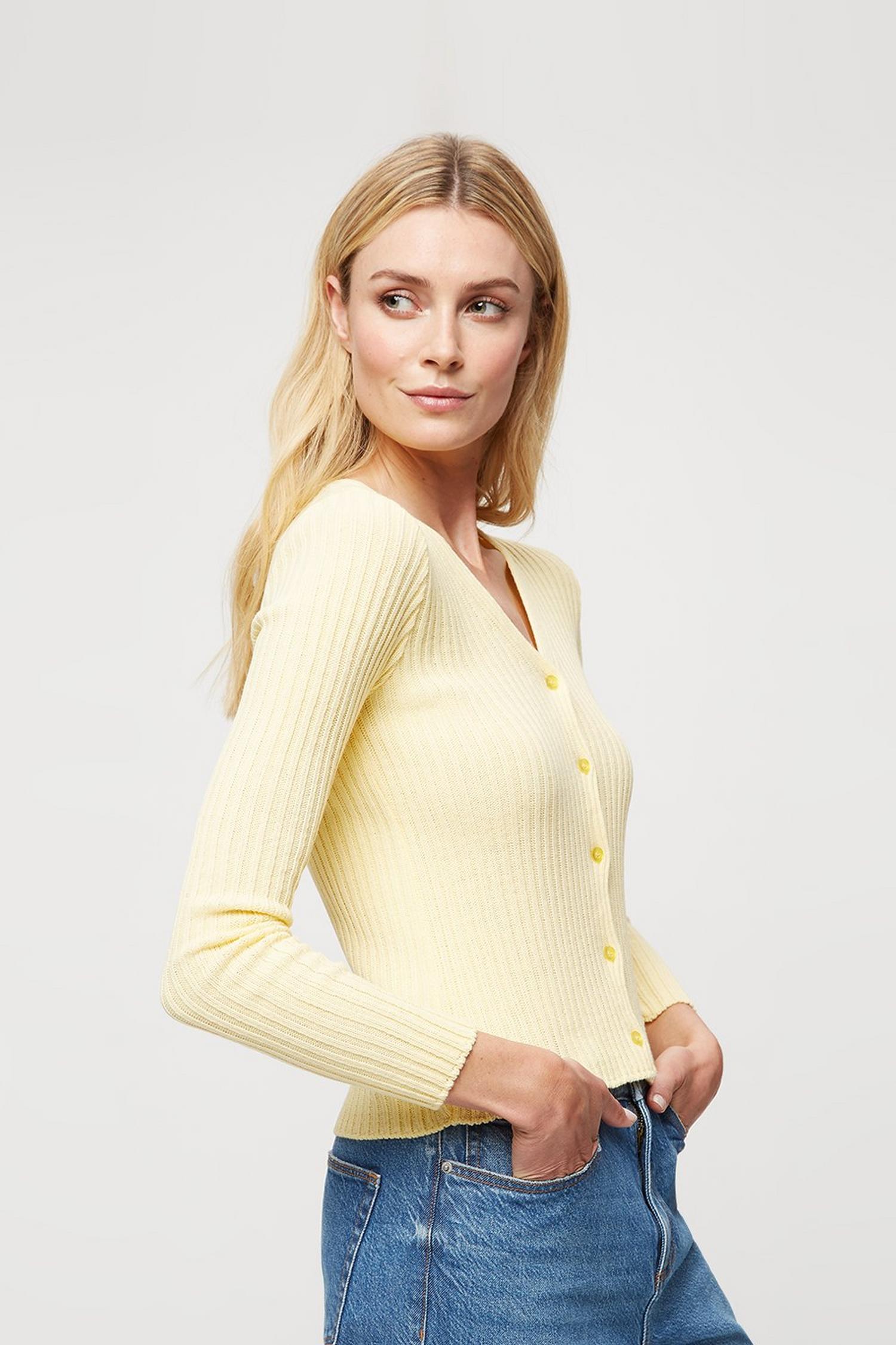 lemon cardigan ladies