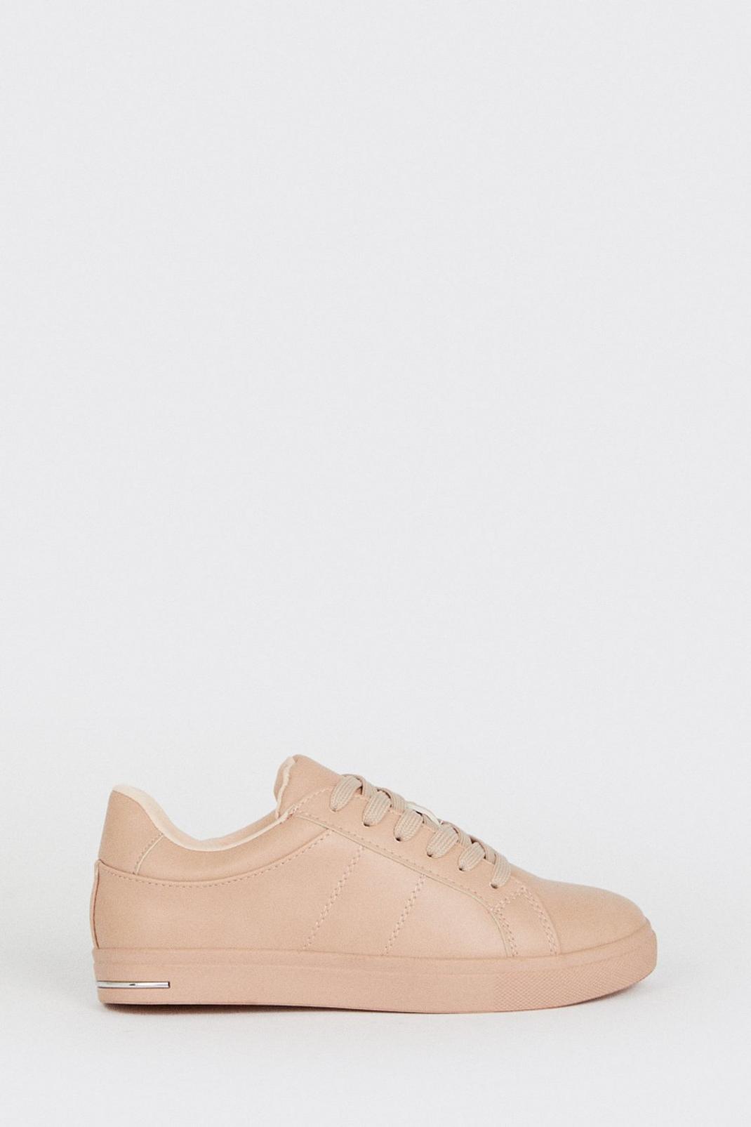 107 Blush Infinity Lace Up Trainer image number 2