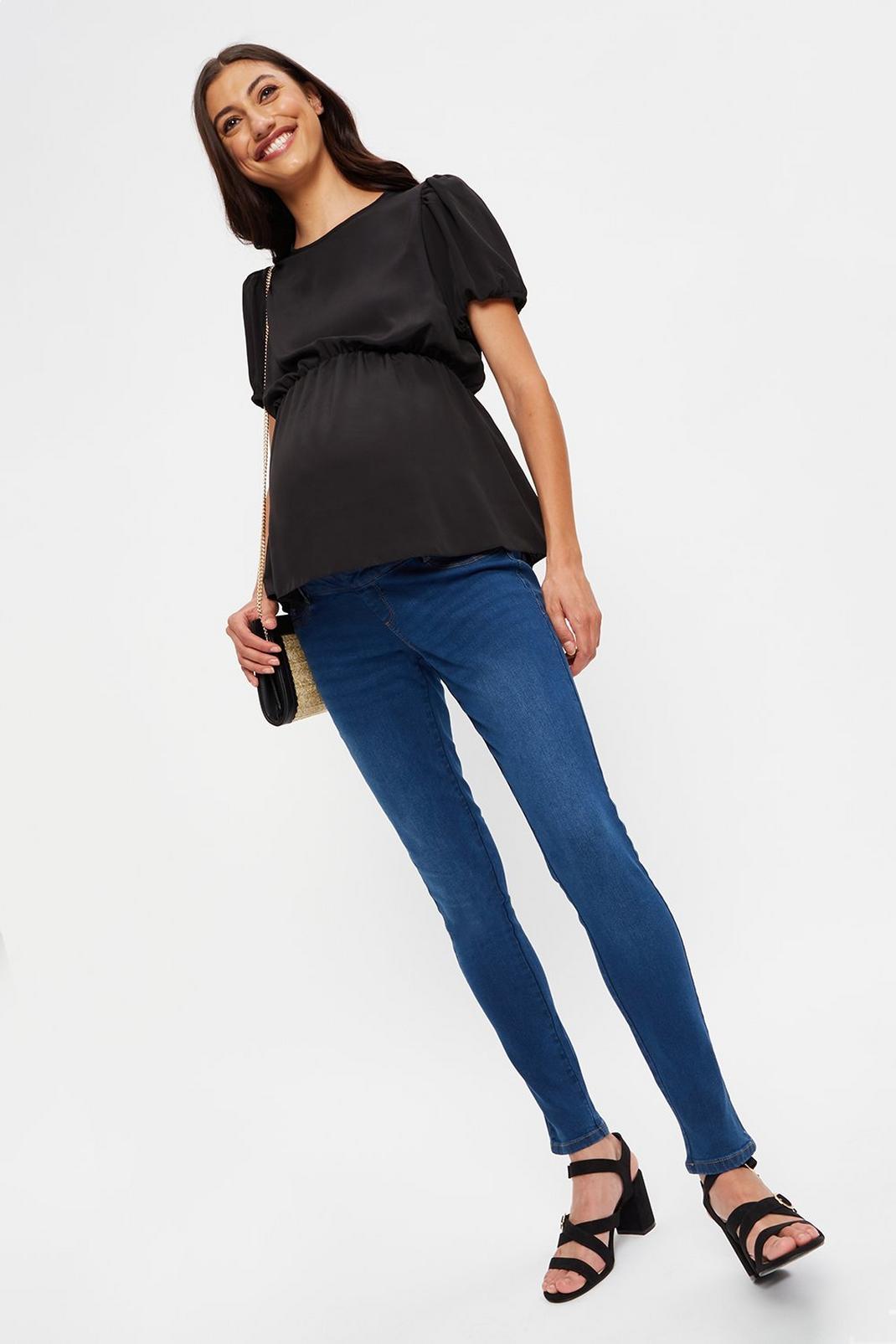 105 Maternity Sustainable Black Top  image number 2