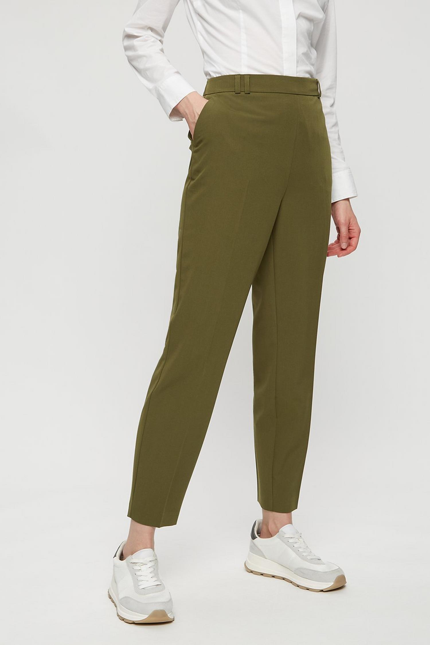 dark khaki trousers
