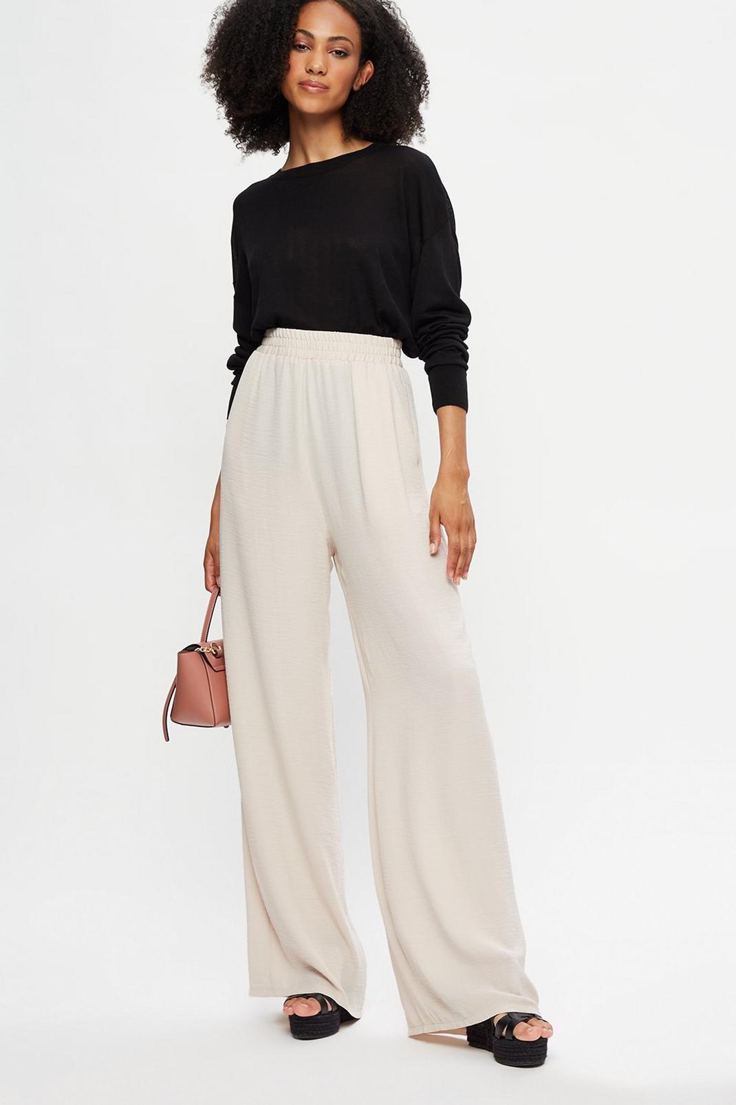 Tall Stone Palazzo Trousers image number 1