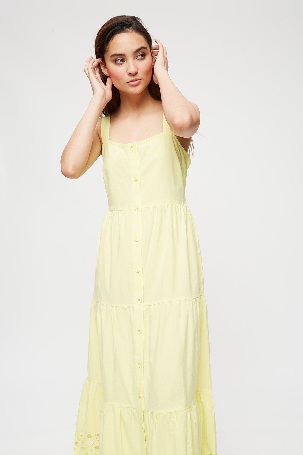 petite lemon dress