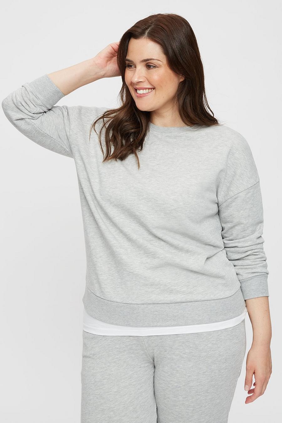 Curve Grey Sweatshirt