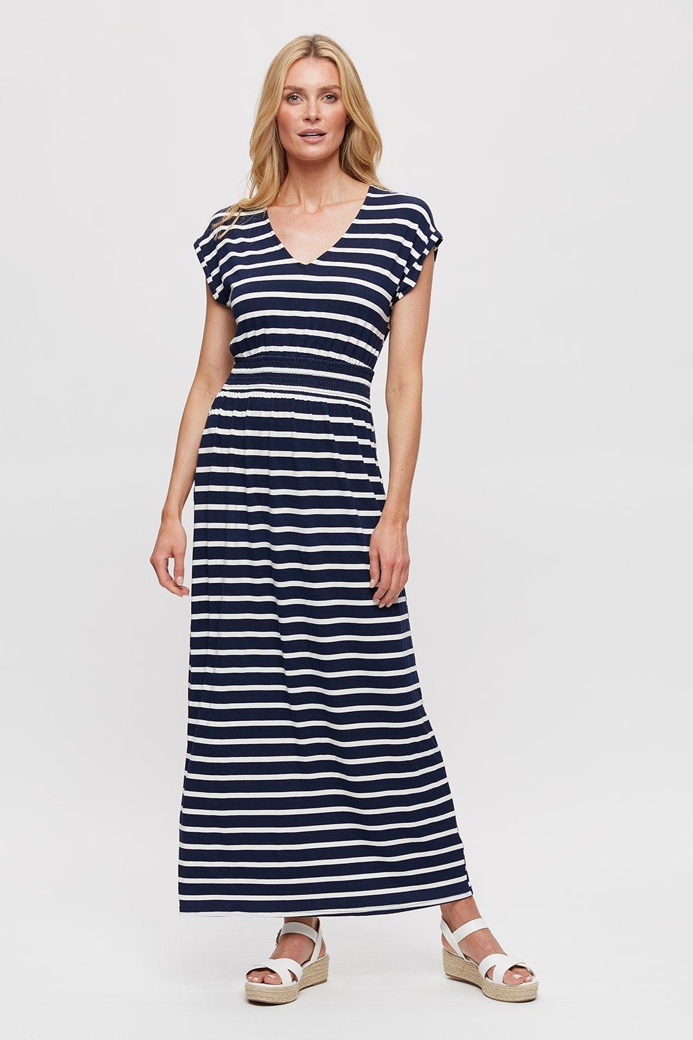 dorothy perkins striped maxi dress