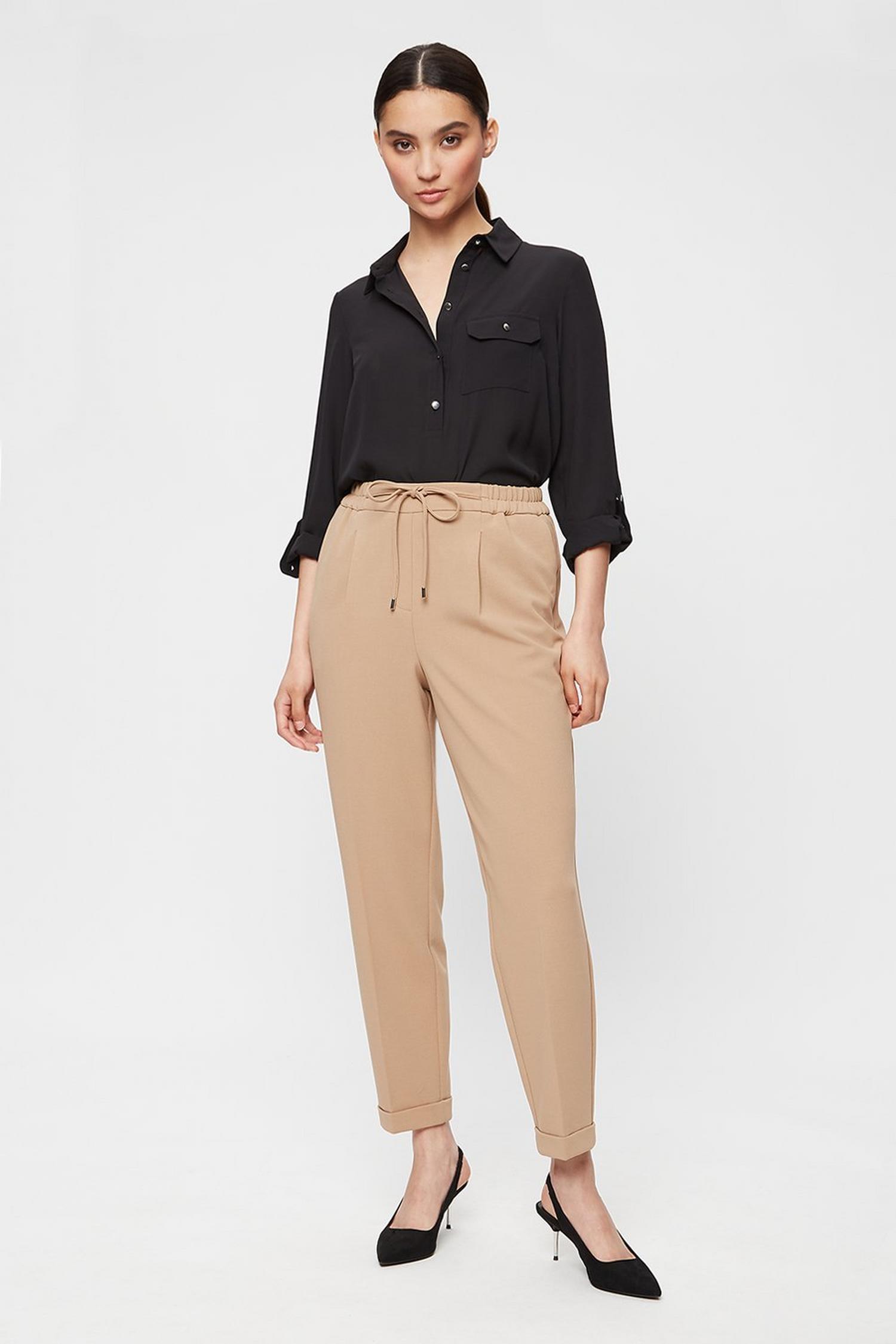 Petite Black Formal Jogger | Dorothy Perkins UK