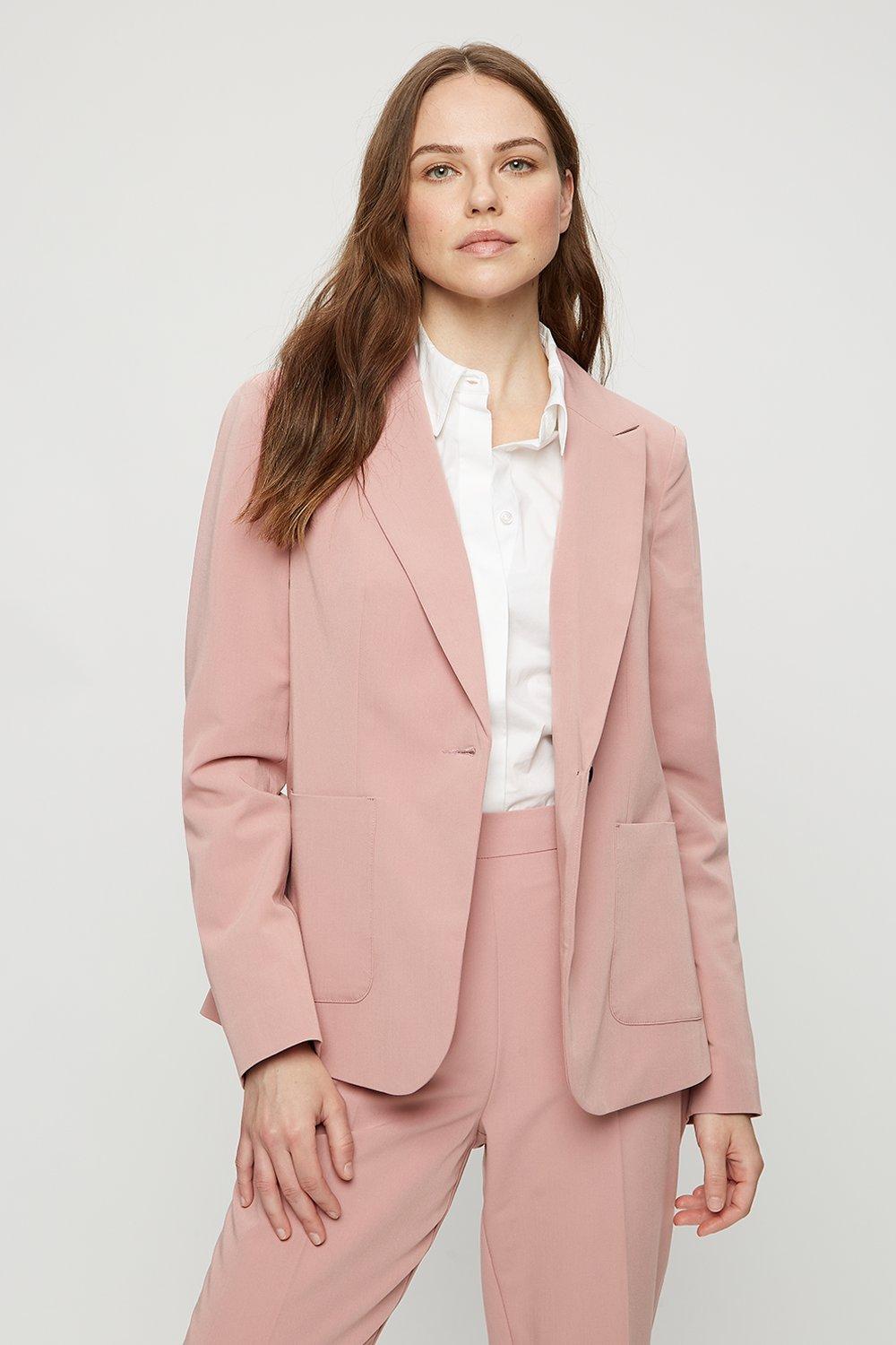 dusky pink wedding jackets