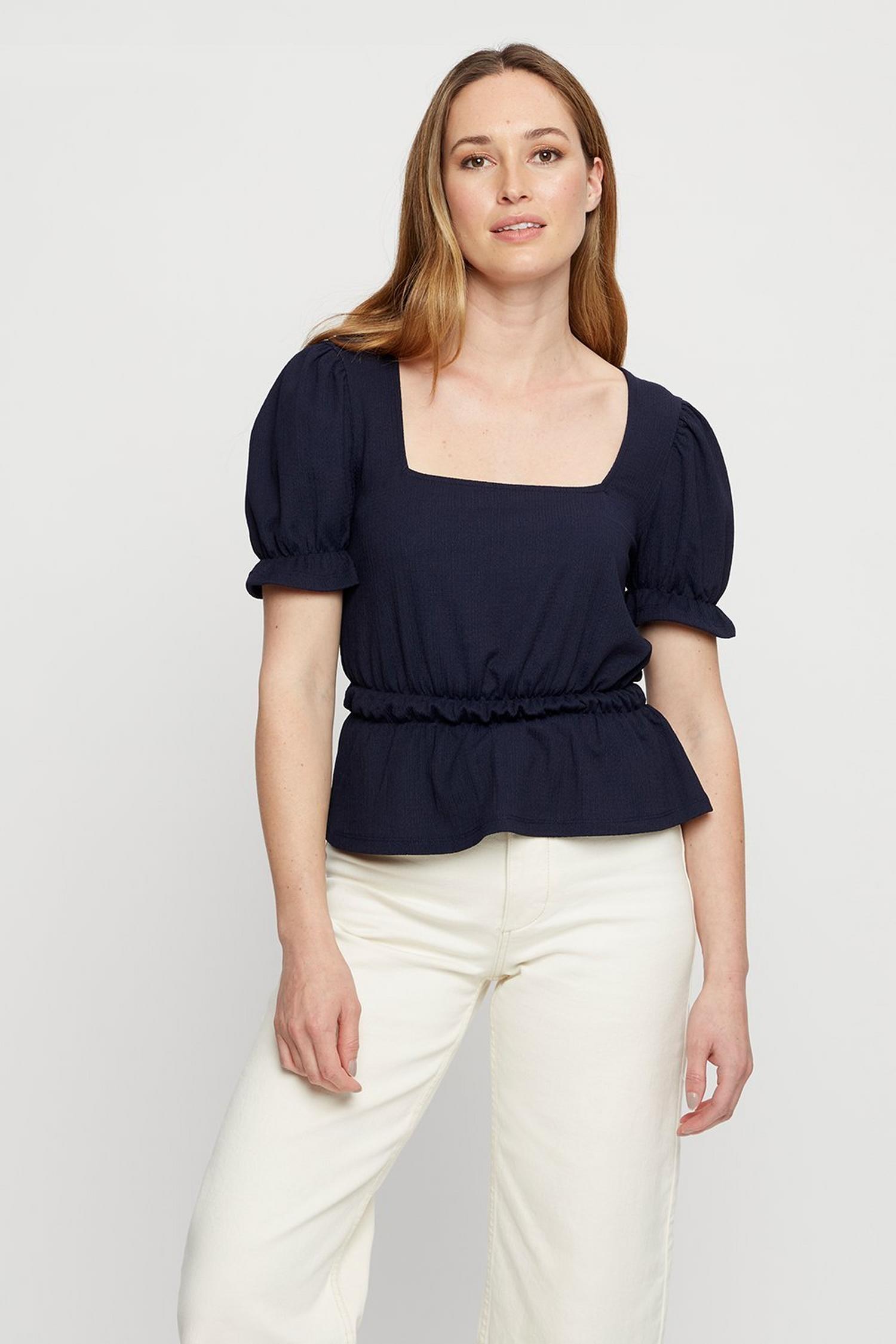 ladies navy blouse uk