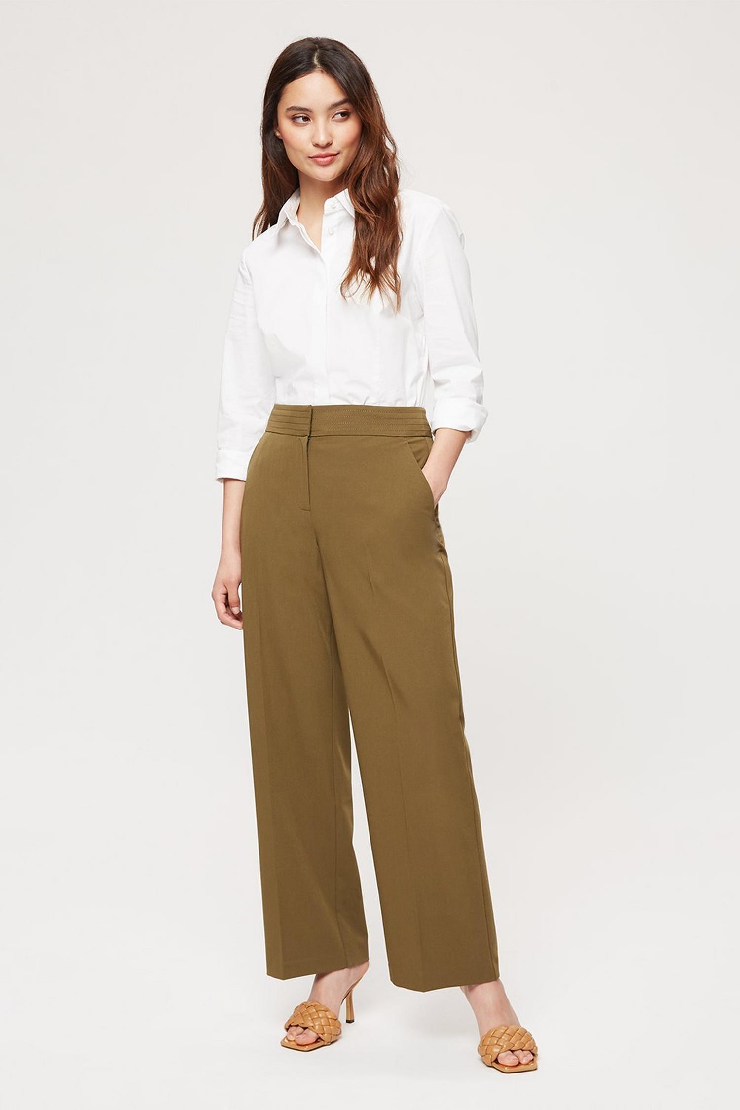 ladies wide leg trousers petite