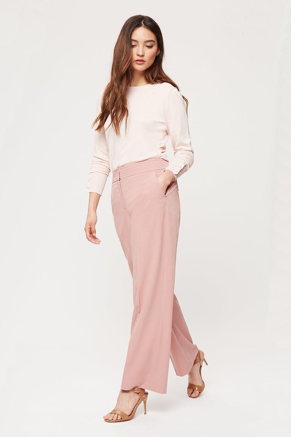 pink trousers petite