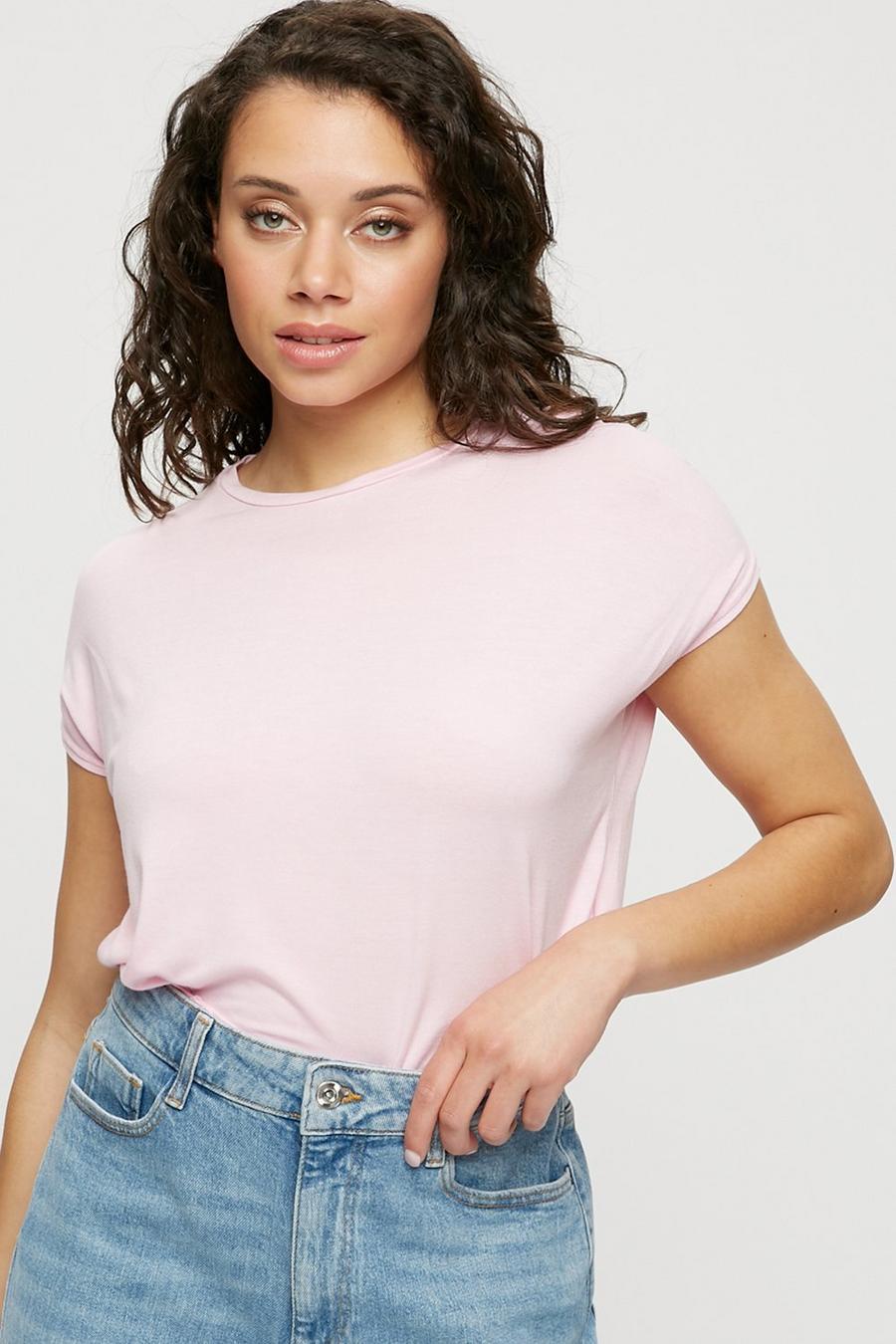 Maternity Pink Short Sleeve T-shirt
