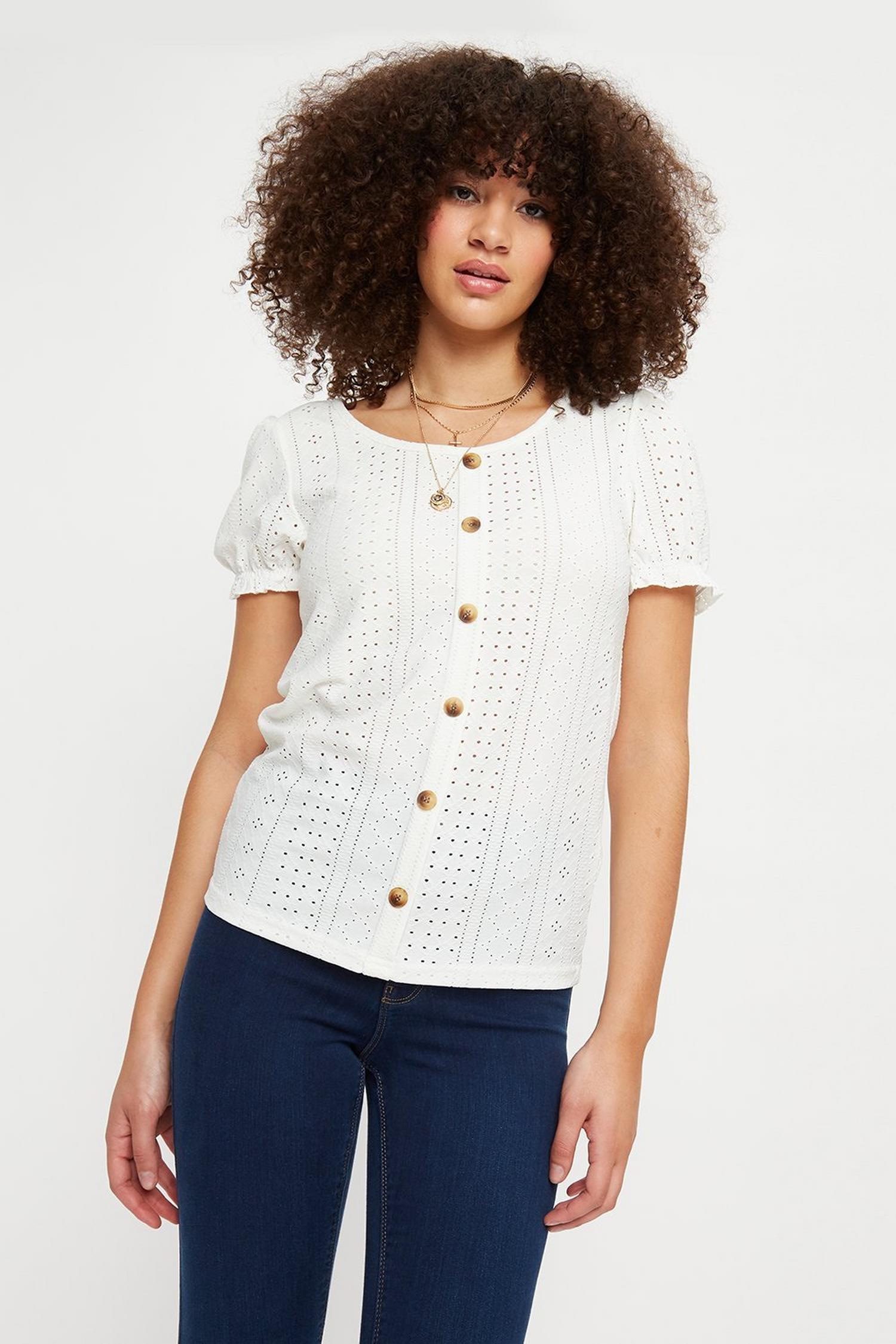 dorothy perkins puff sleeve tops