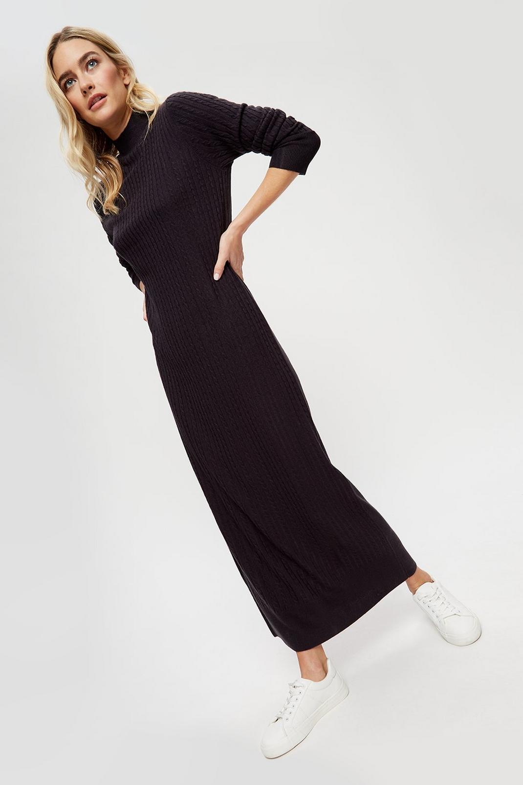 148 Tall Knitted Midi Dress image number 2