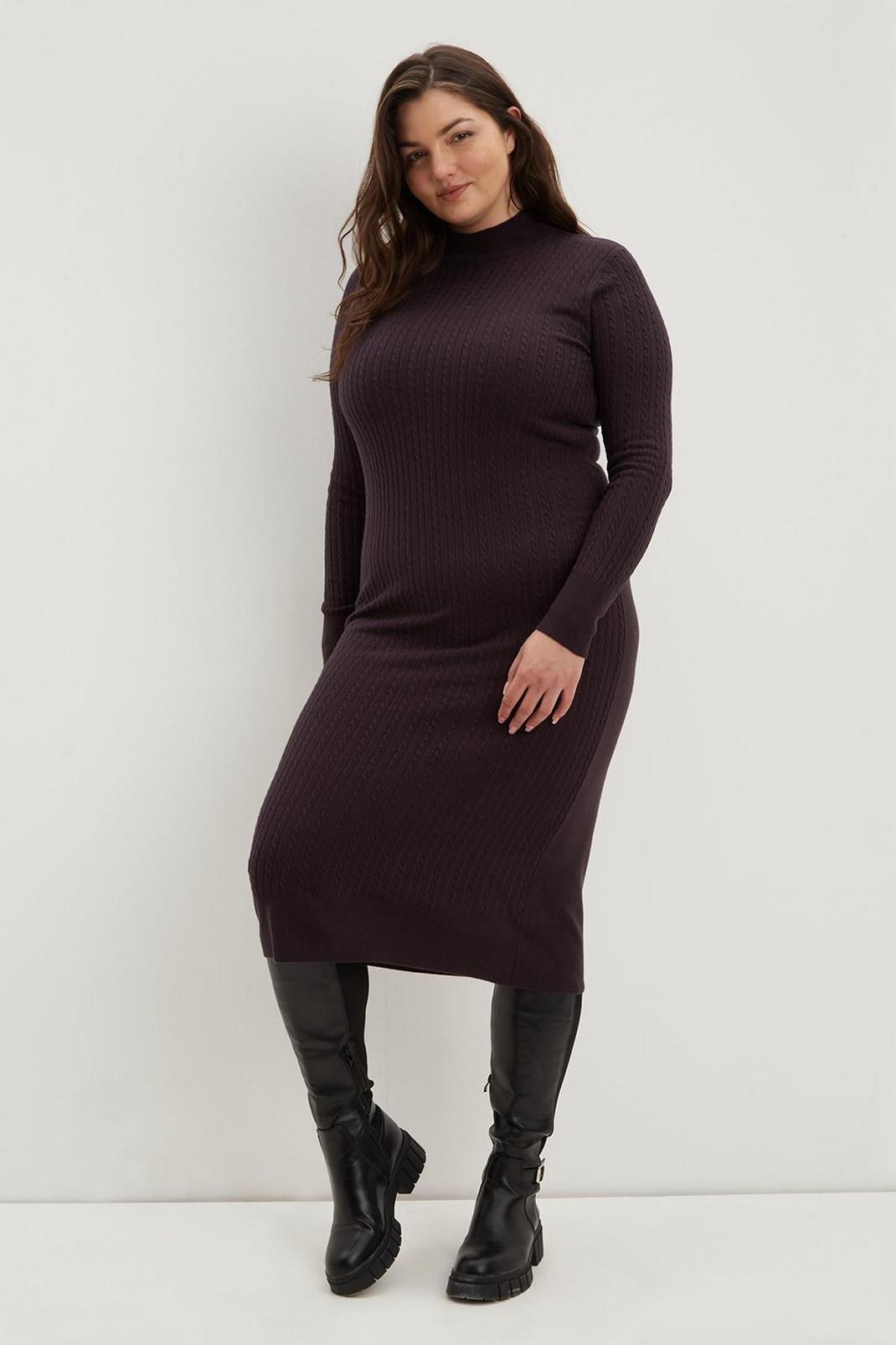 148 Curve Knitted Midi Dress image number 2