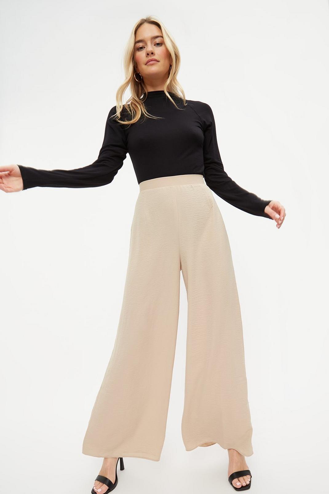 111 Camel Palazzo Trouser image number 2