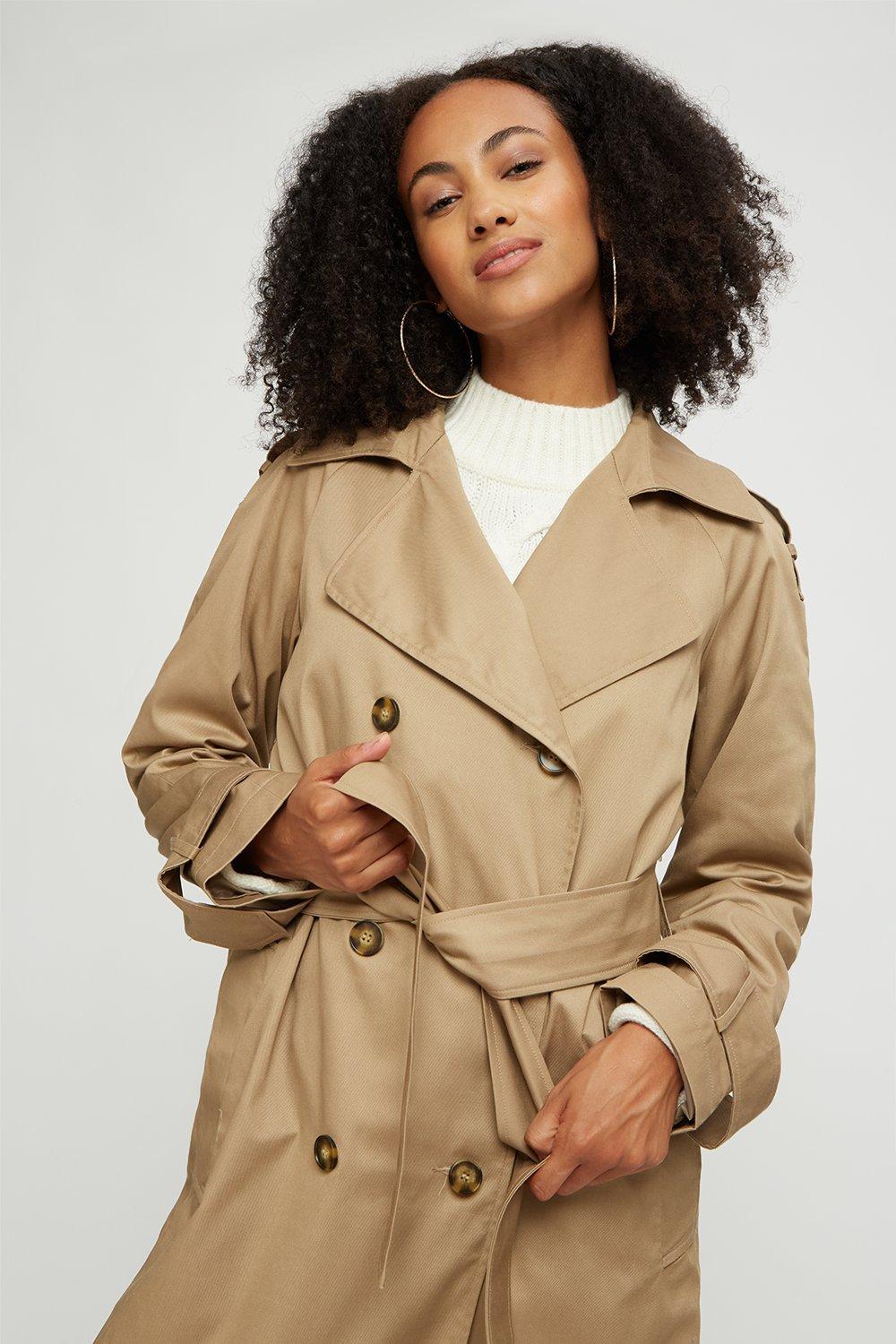 ted baker drytaa belted short coat