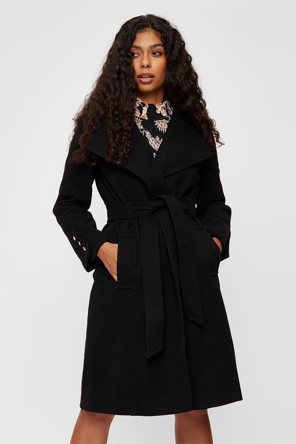 wrap coat dorothy perkins