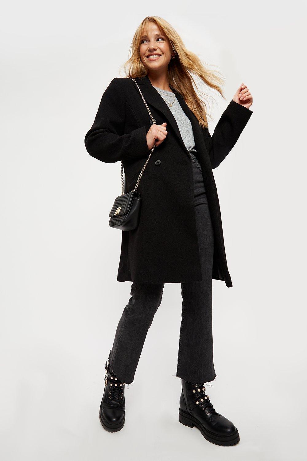 dorothy perkins boyfriend coat