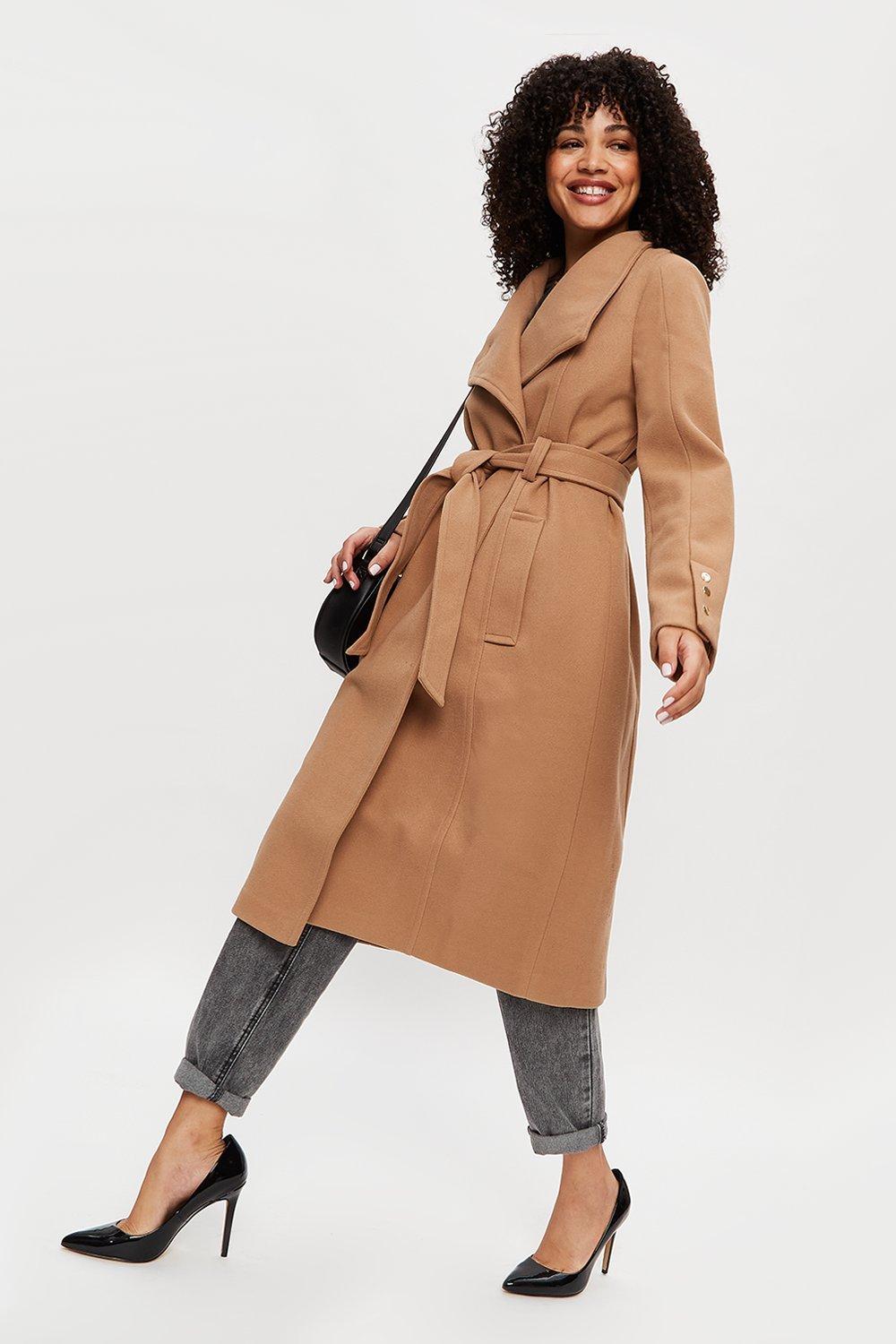 wrap coat dorothy perkins