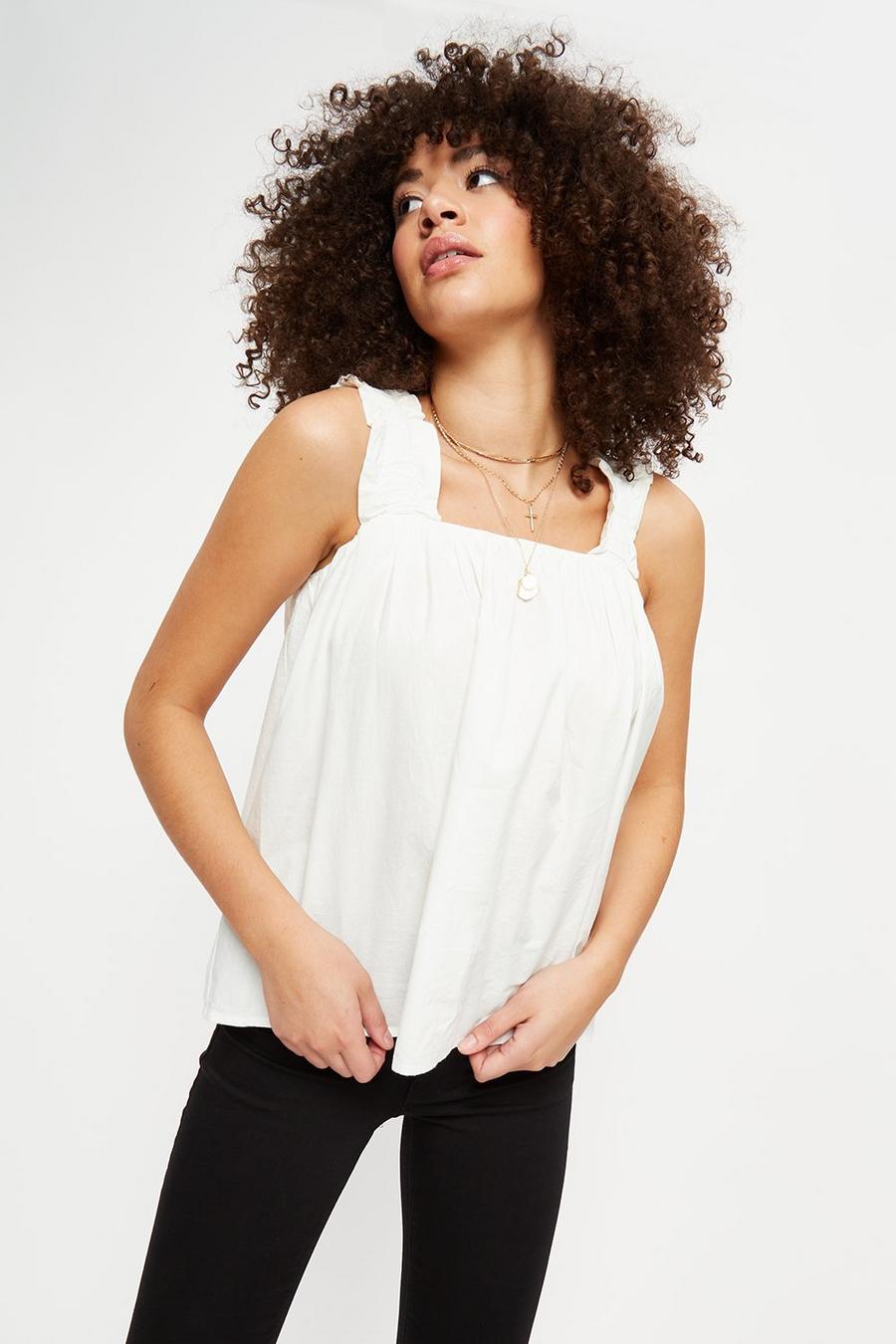 Tall Ruched Shoulder Cami