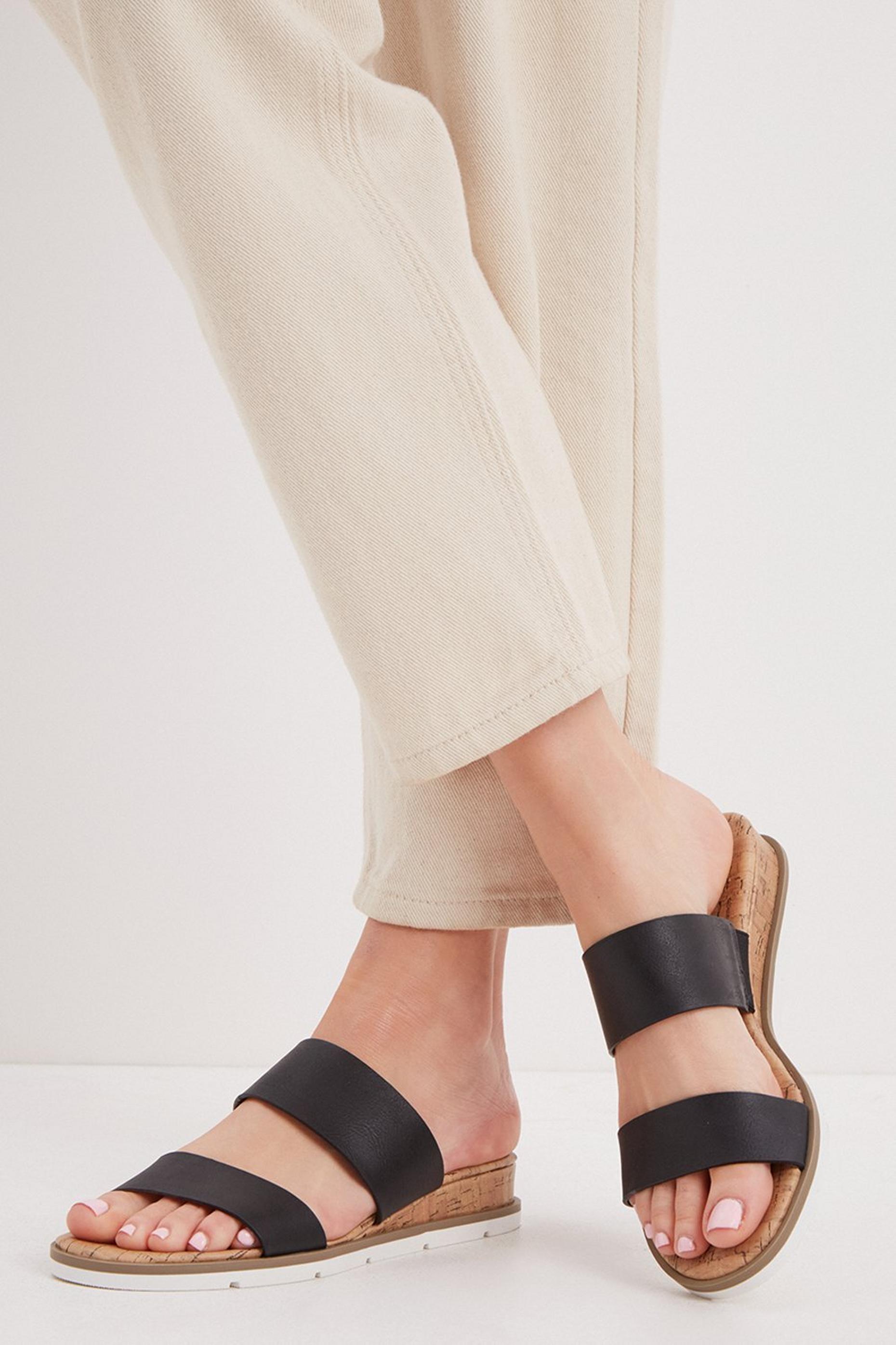 dorothy perkins tan wedges