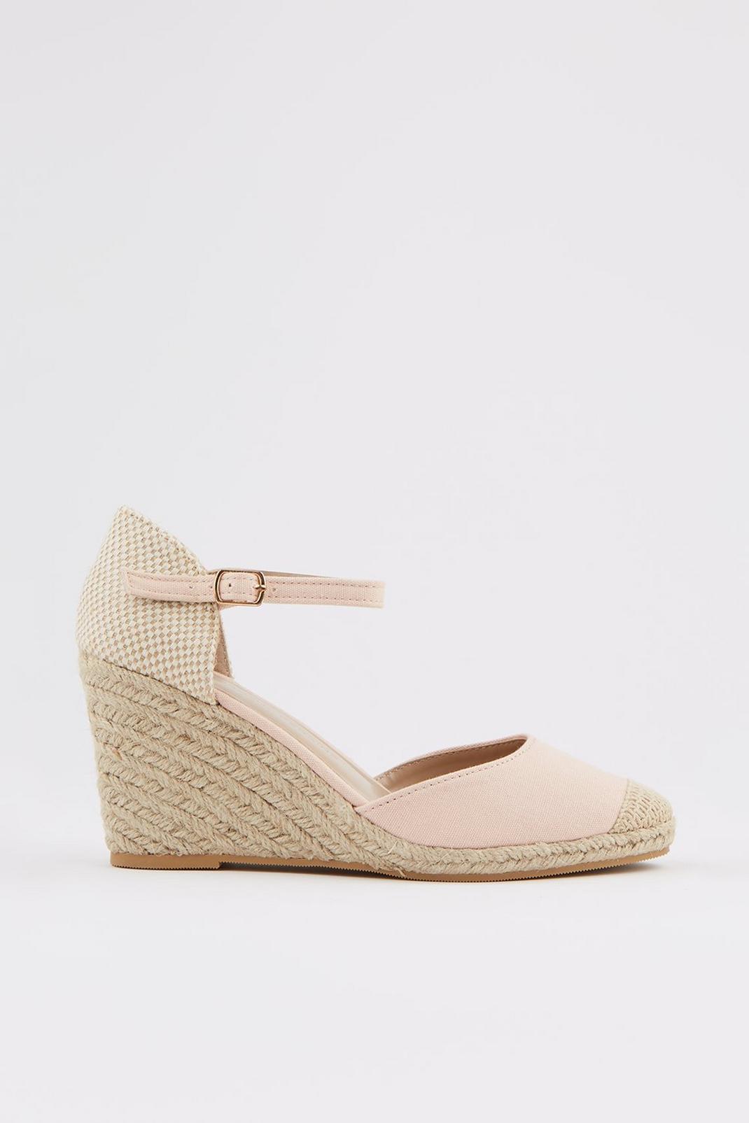 107 Rosie Two Part Espadrille Wedge image number 2