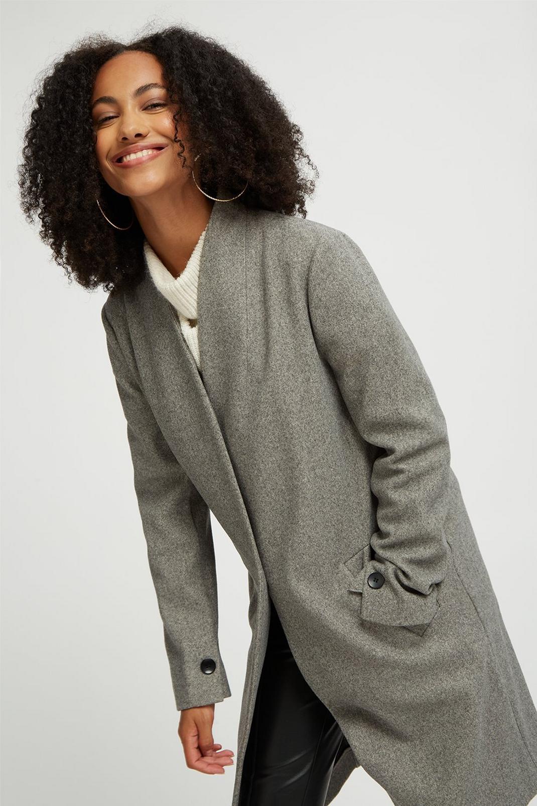 131 Tall Collarless Unlined Jacket image number 2