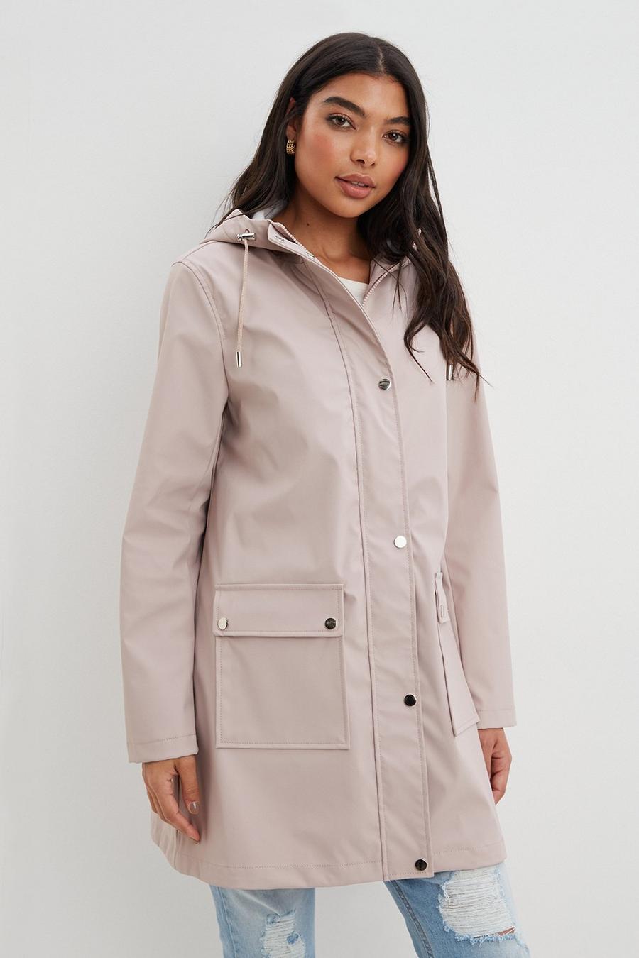 Tall Raincoat with Lining