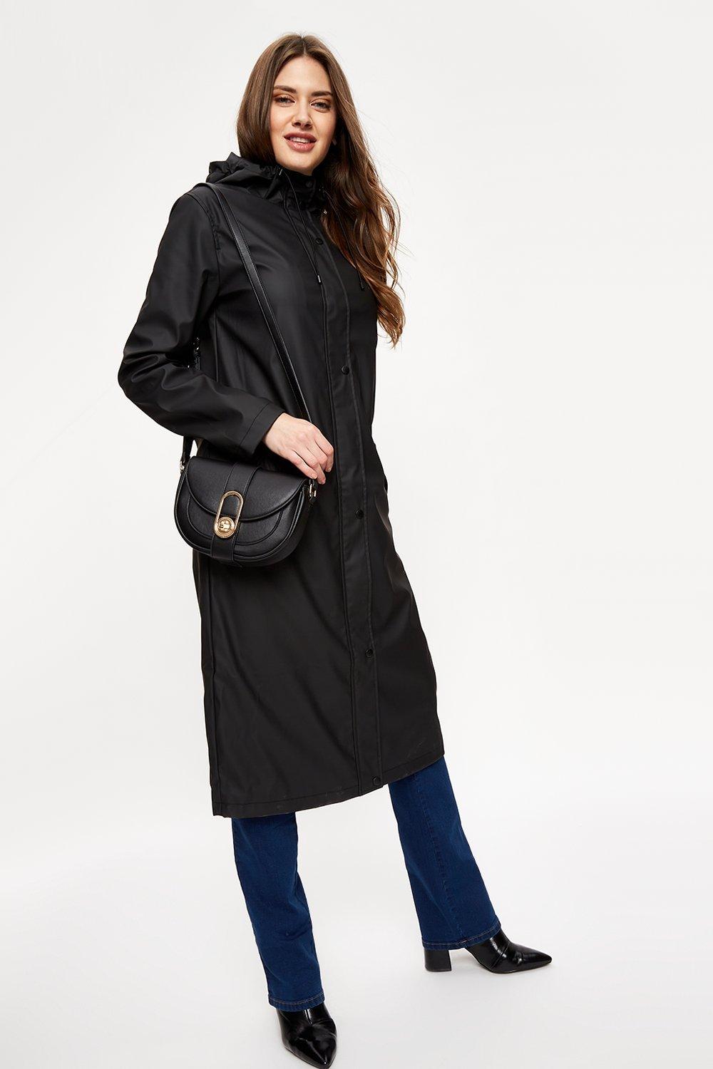 dorothy perkins grey raincoat