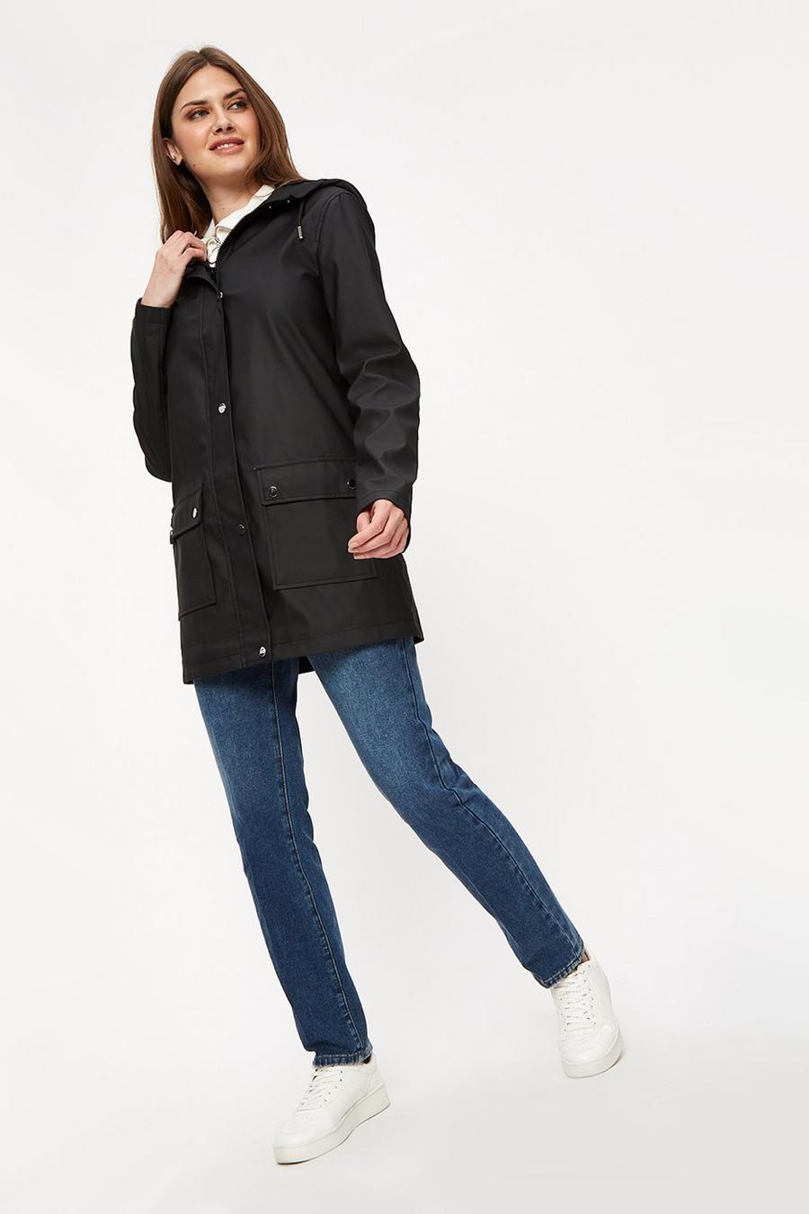 Tall A-Line Fashion Rain Jacket