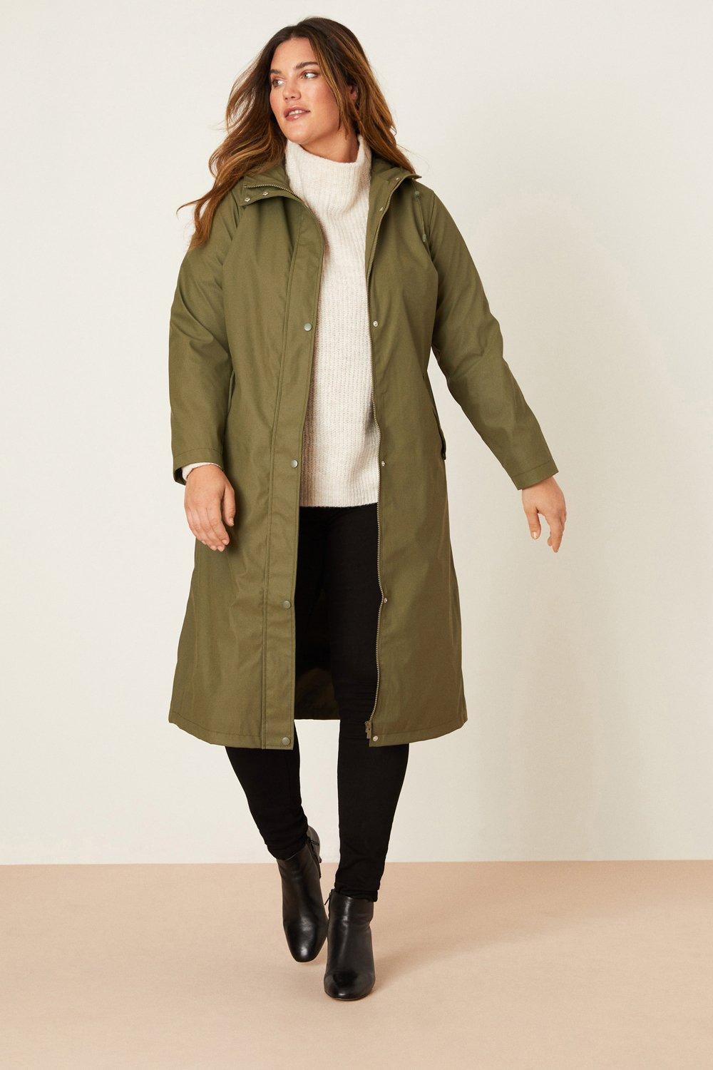 longline raincoat