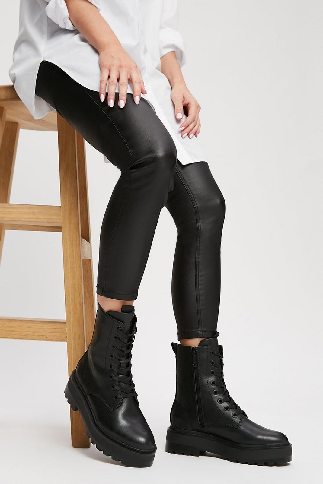 105 Love Our Planet Laleh Chunky Lace Up Boot image number 1