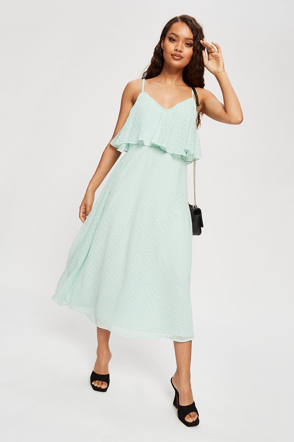 dorothy perkins sage green dress