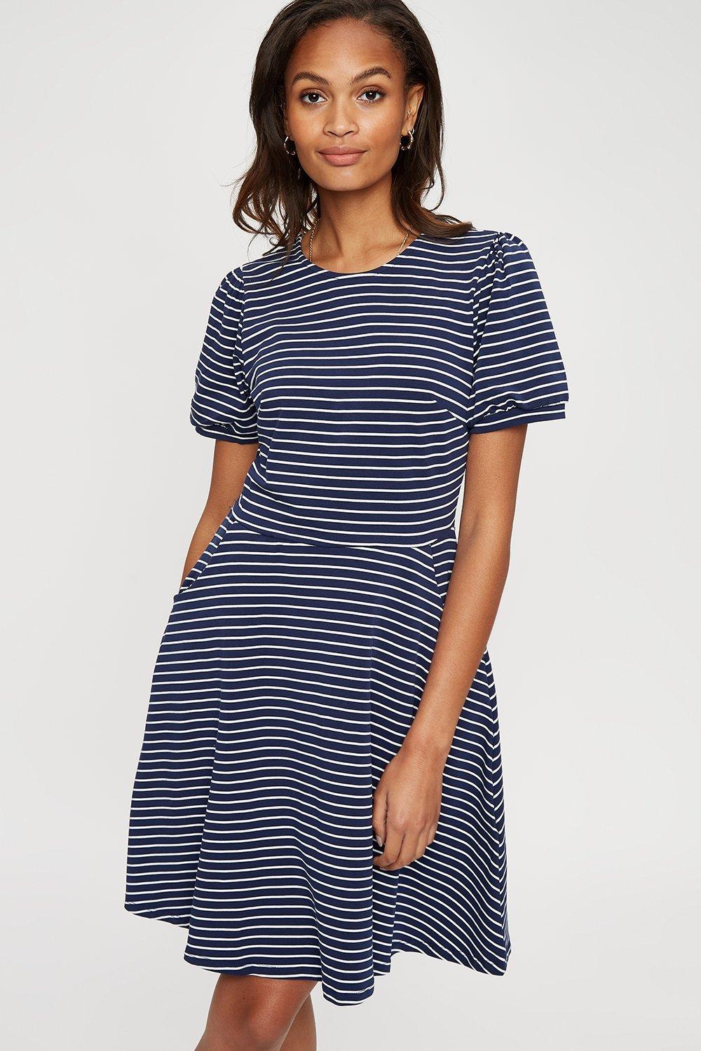 navy t shirt dress uk