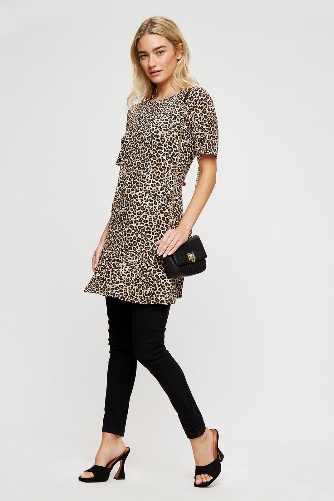 165 Leopard Tiered Tunic image number 2