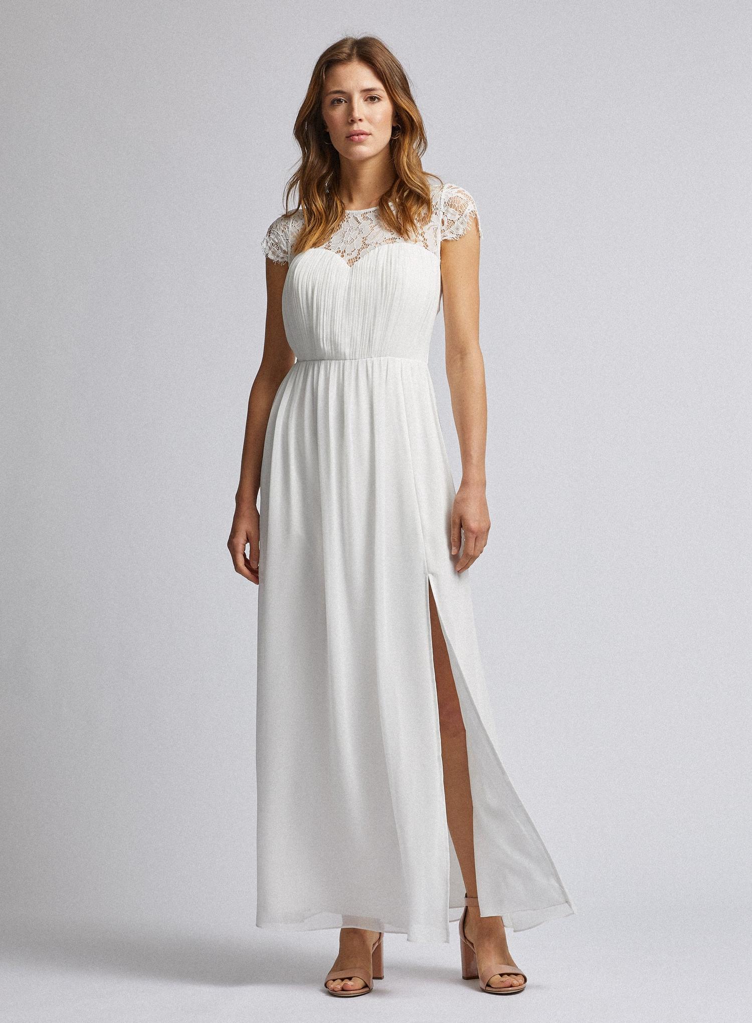 White Bridal Maxi Dress Dorothy Perkins UK